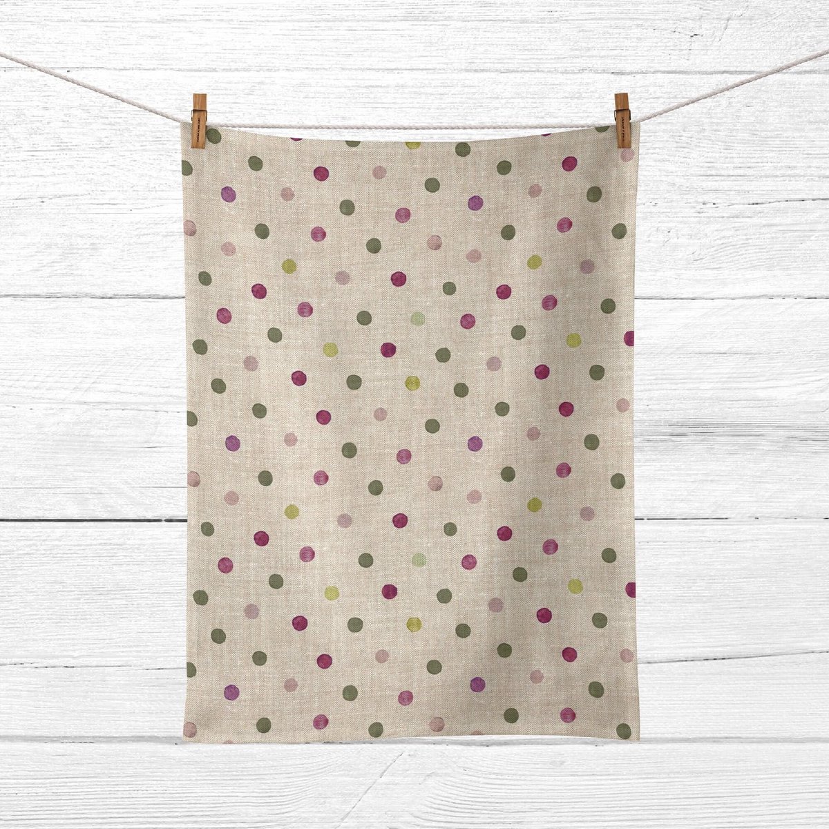 Dailygoods - Set van 2 Keukenhanddoeken - 100% Katoen, 45 x 70 cm, Herbruikbaar en Machinewasbaar