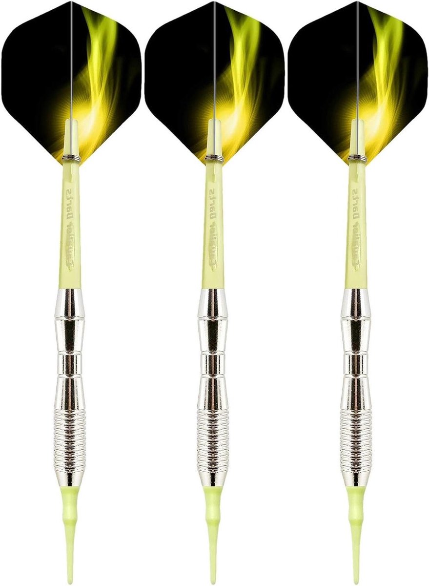 Dartpijlen Zachte Punt - Veilige Darts Set - Gezellig Spelen - Lichtgewicht Ontwerp - 151 mm - Kleurverloop