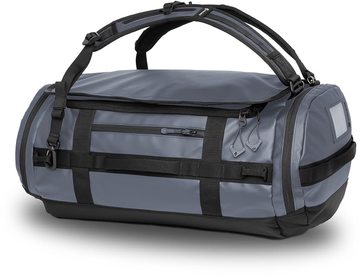SnelShoppen - WANDRD Carryall Duffeltas 60L - Egeïsche Blauw - Veelzijdige Reis- en Weekendtas - Ideaal voor Alledaags Gebruik, Camping, Sport en Vaka