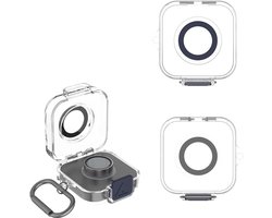 Beschermhoes Oura Ring - Hoesje Smart Ring - Bescherming tegen Kras - Antislip TPU Materiaal - 5.7x5.9x2.4CM - Donkerblauw