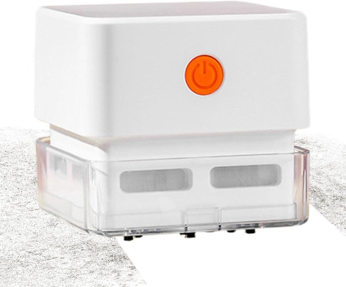 Mini Stofzuiger - Tafel Bladblazer - Bureau Schoonmaken - USB Oplaadbaar - 7 cm - Zwart