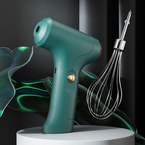 Draadloze Handmixer - Elektrische Garde Eierklopper - Bakken en Koken - 3 Snelheden — afbeelding 2