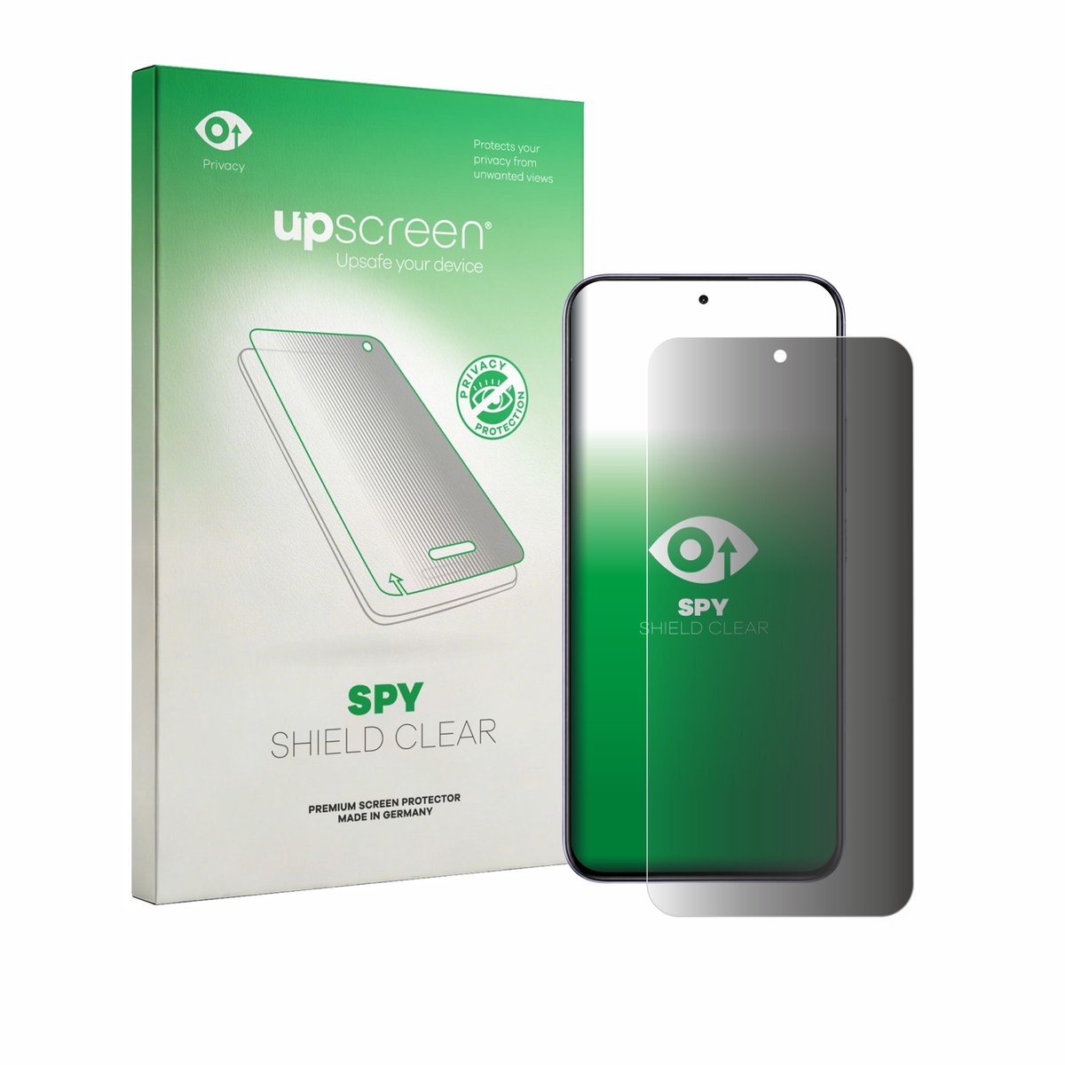 upscreen - privacy screenprotector voor realme P4R 5G - Folie Beschermfolie Blauwlichtfilter