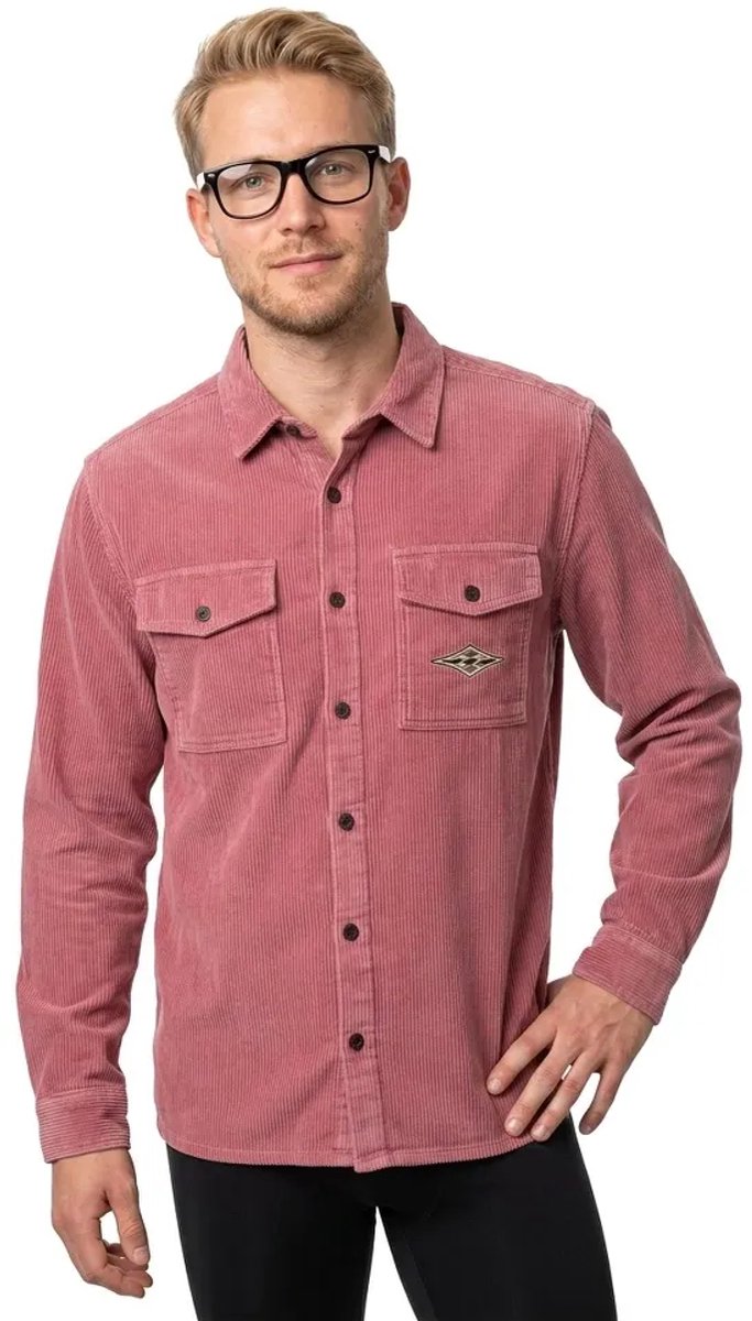 Billabong Bong Days Overhemd Met Lange Mouwen S Man Rood