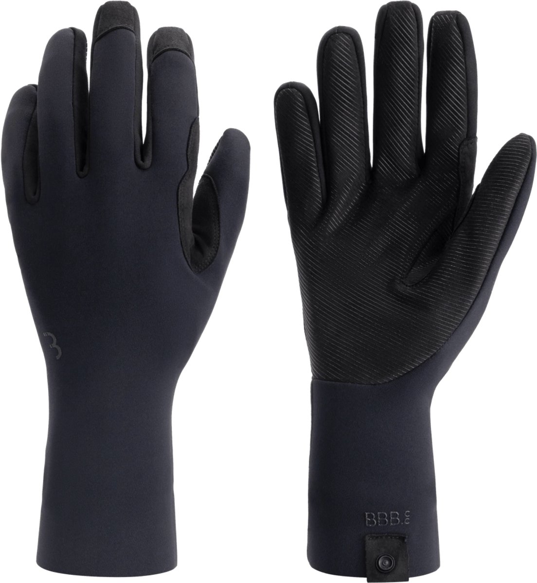 BBB Cycling AquaDex Neopreen Fietshandschoenen Winter - Isolerend - Suede handpalm - Zwart - XL - BWG-52