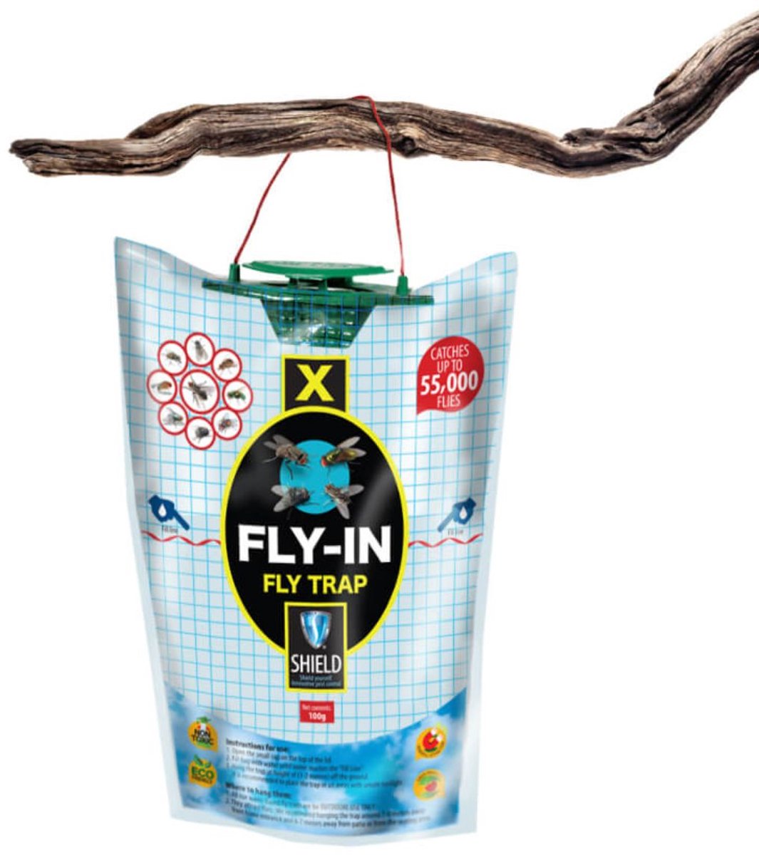 Last Shield Fly In Vliegenvangzak XL - Effectieve Insectenval