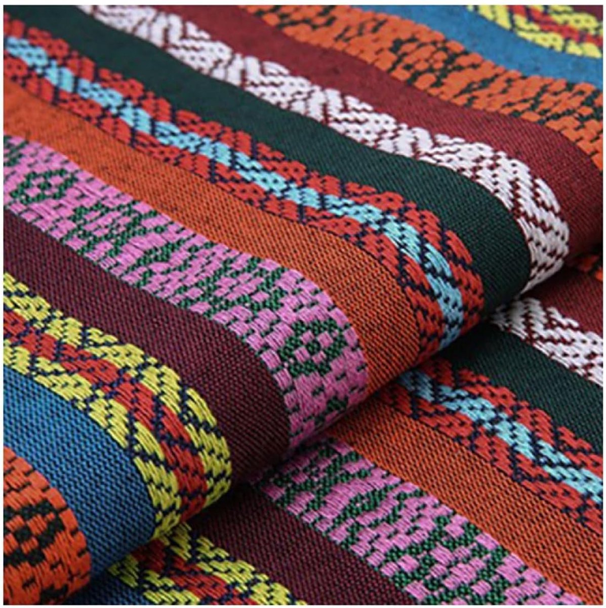 Stoffen, etnische stijl, patchwork, stoffen, etnische print, meubelstof, exotisch bloemenpatroon, decoratiestoffen per meter, voor woondecoratie, naaien, quilt