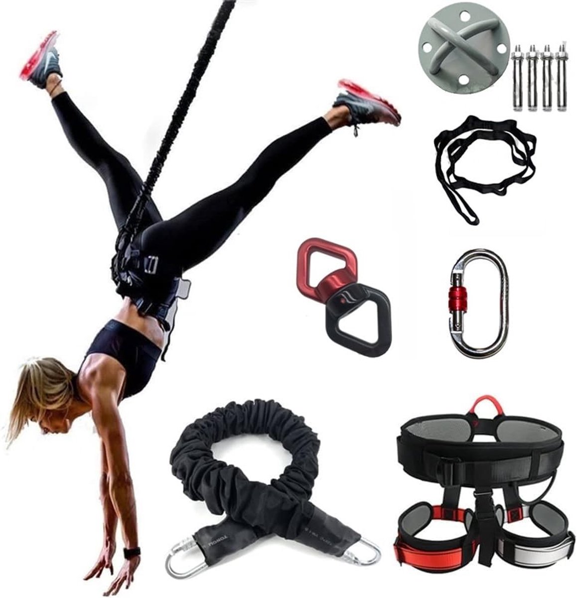SolidKeus - Elastische Fitness Bands voor Yoga en Training