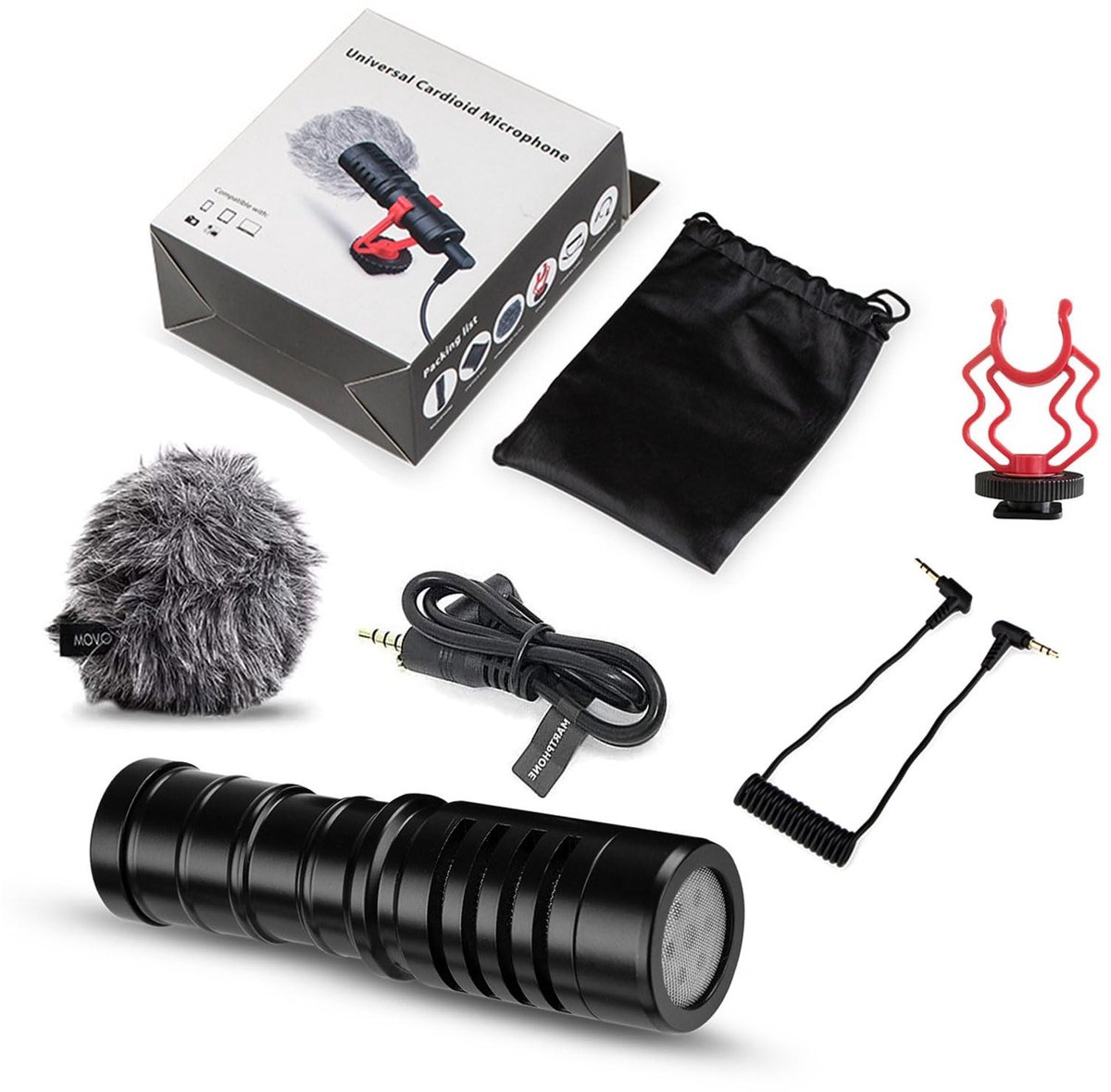 SolidKeus - Universele Compacte Camera Microfoon