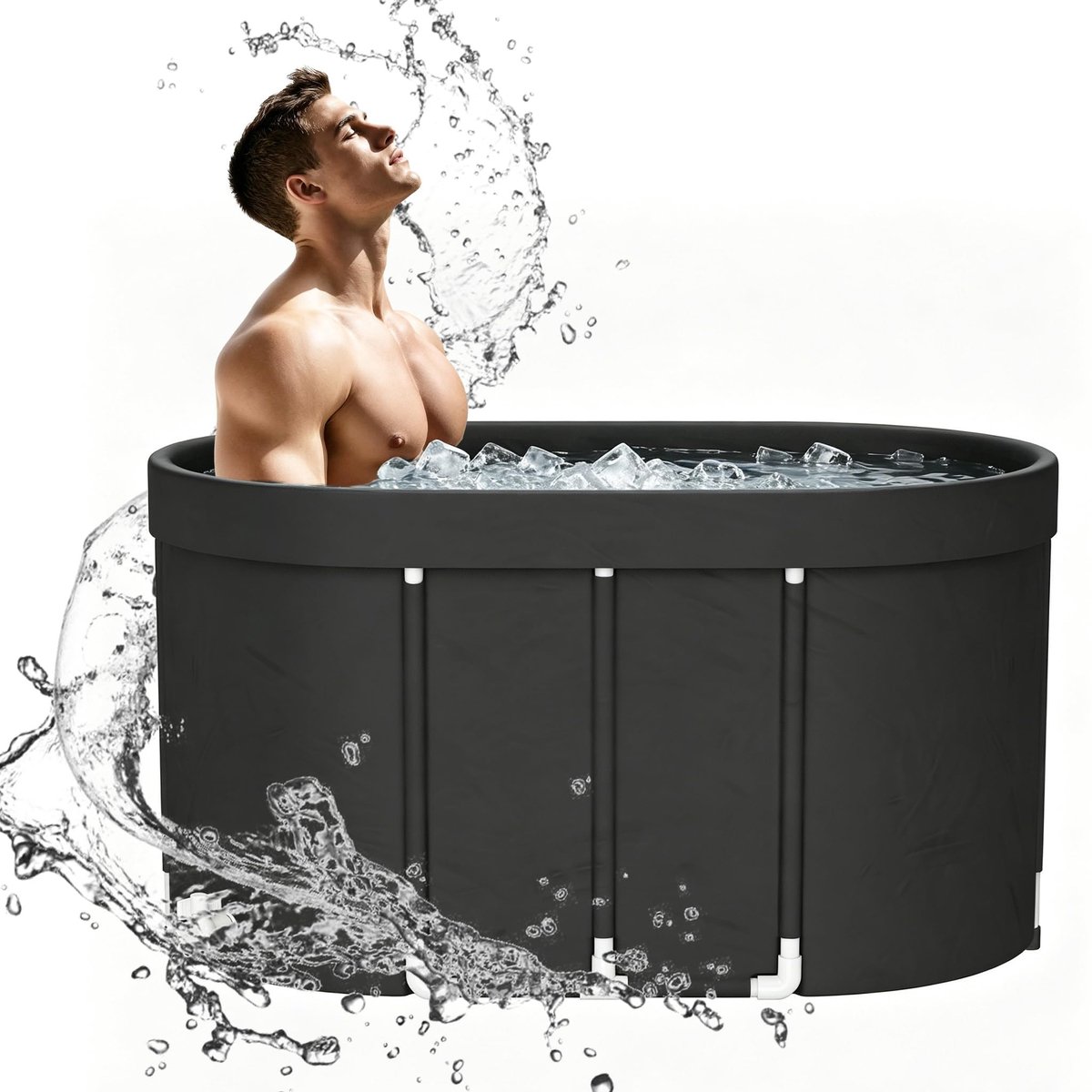 SolidKeus - Opvouwbare IJsbad voor Tuin en Balkon 512L