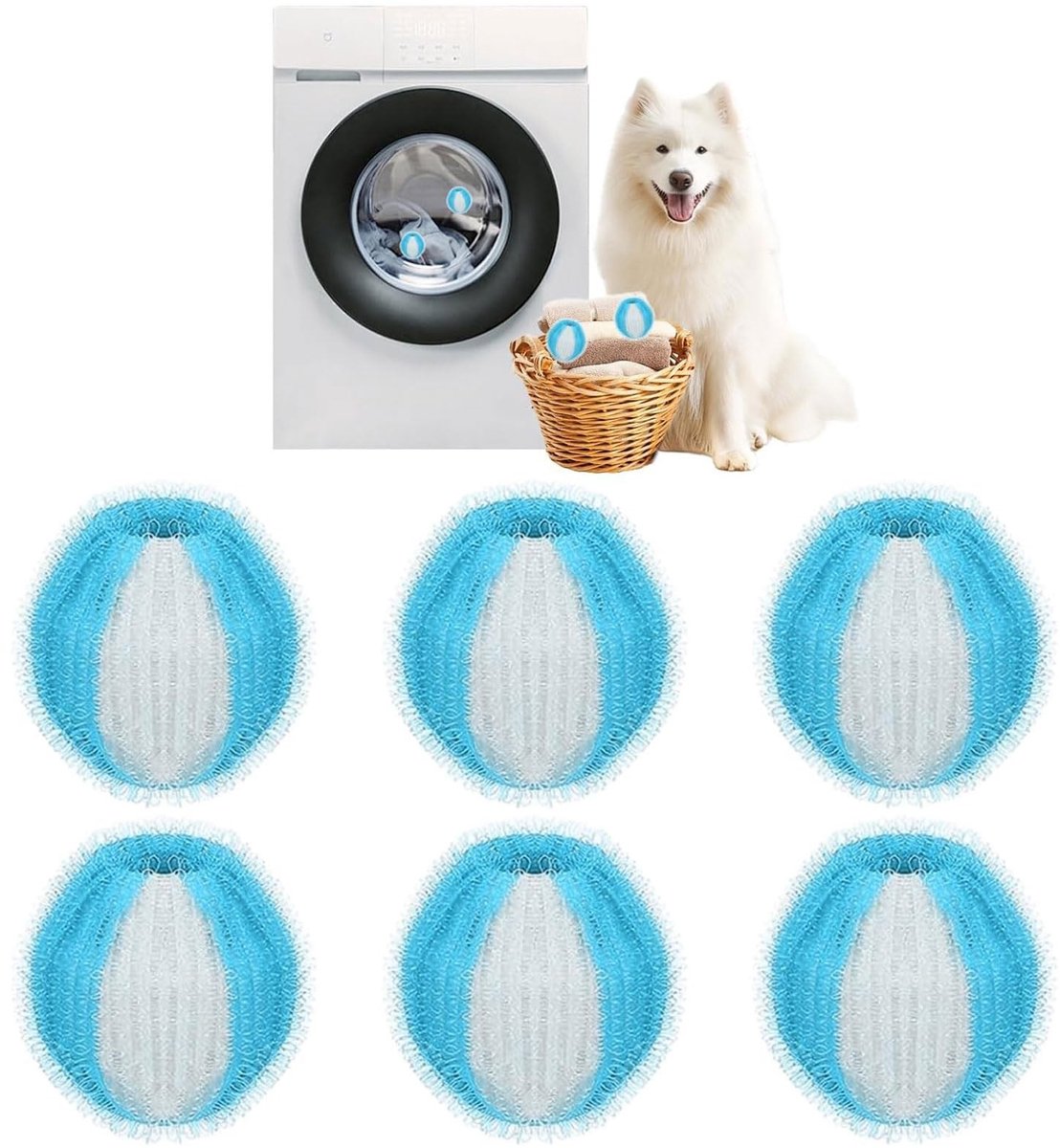 SolidKeus - Herbruikbare Honden- en Kattenhaarvanger voor Wasmachine