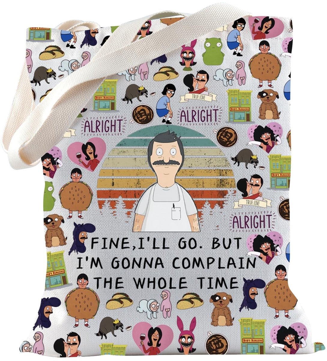 SolidKeus - Cartoon Tote Bag voor Fans van Grappige Spellen