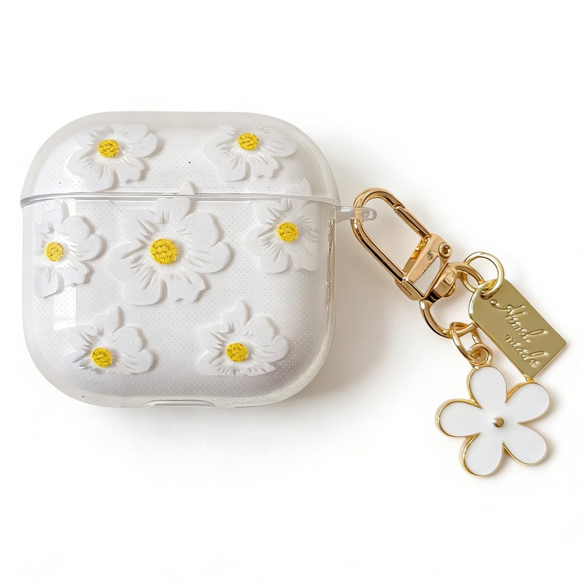 SolidKeus - Beschermhoes voor AirPods Pro 2 met Bloemenpatroon
