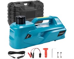 Yofidra Elektrische Krik - Multifunctioneel Autokrik - 5 Ton Hydraulische - Hefbereik 36-53cm - voor SUV, Caravan & Elektrische Auto