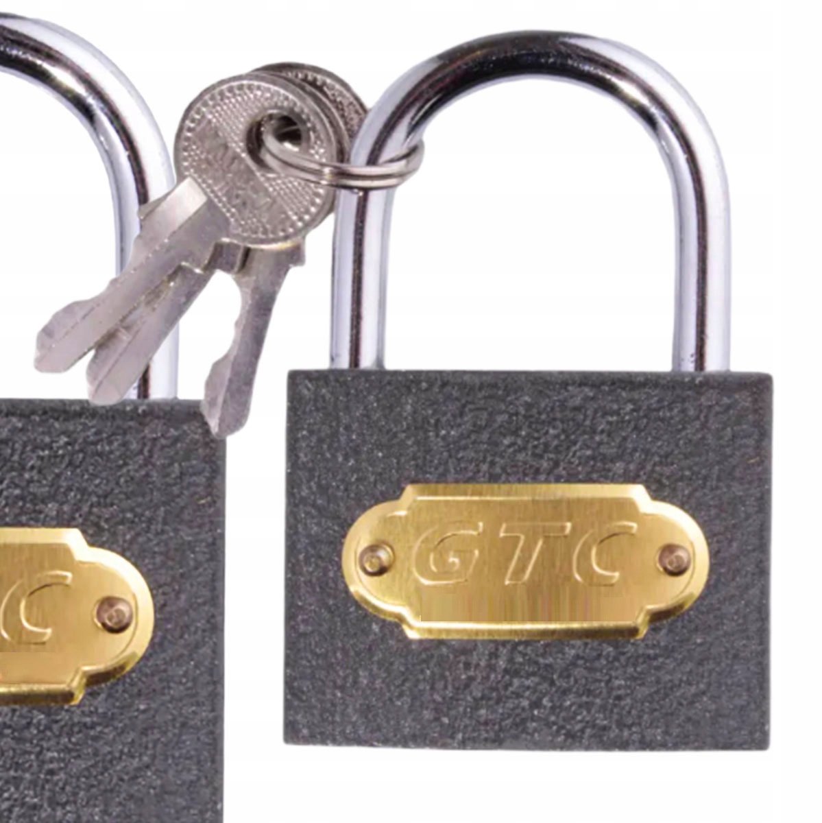 Stevige Beveiligingen Hangslot met 3 Sleutels - 50mm