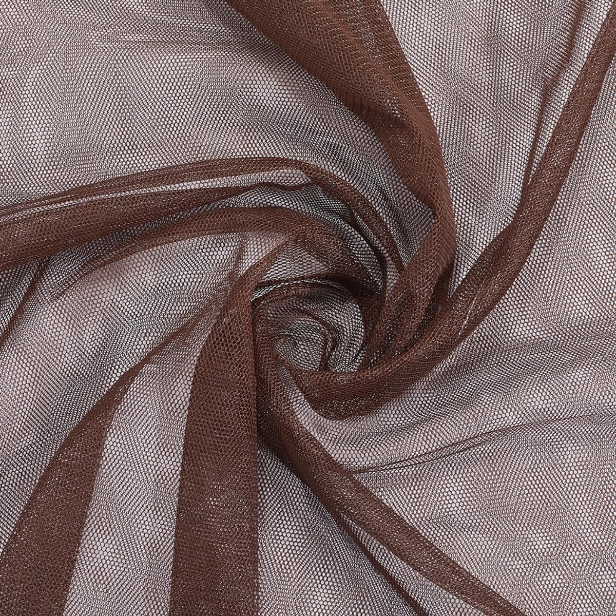 Stof netstof doek stevige voile transparante muskietennet polyester gaasstoffen per meter voor naaien kleding maken jurken kostuums decoratie bruiloft doe-het-zelf knut