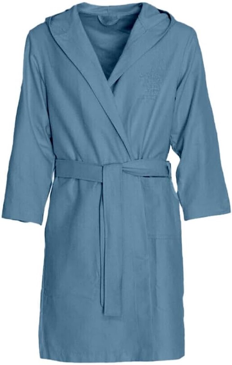 Home Badjas voor meisjes van hypoallergene microvezel, zacht, licht, ruimtebesparend, absorberend, sneldrogend, met capuchon, zakken, riem met lussen en haken, wasbaar (strijkvrij)