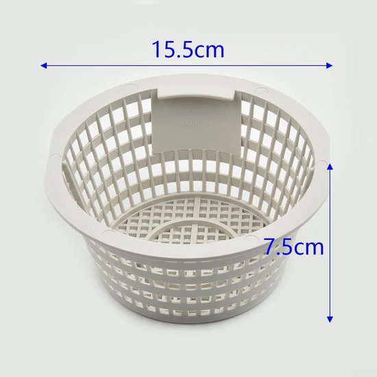 Skimmer Mand Voor Bovengronds Zwembad Accessoires, Hoge Efficiëntie Reiniging Vervanging Plastic Zeef Mand (zonder Handvat) — afbeelding 2
