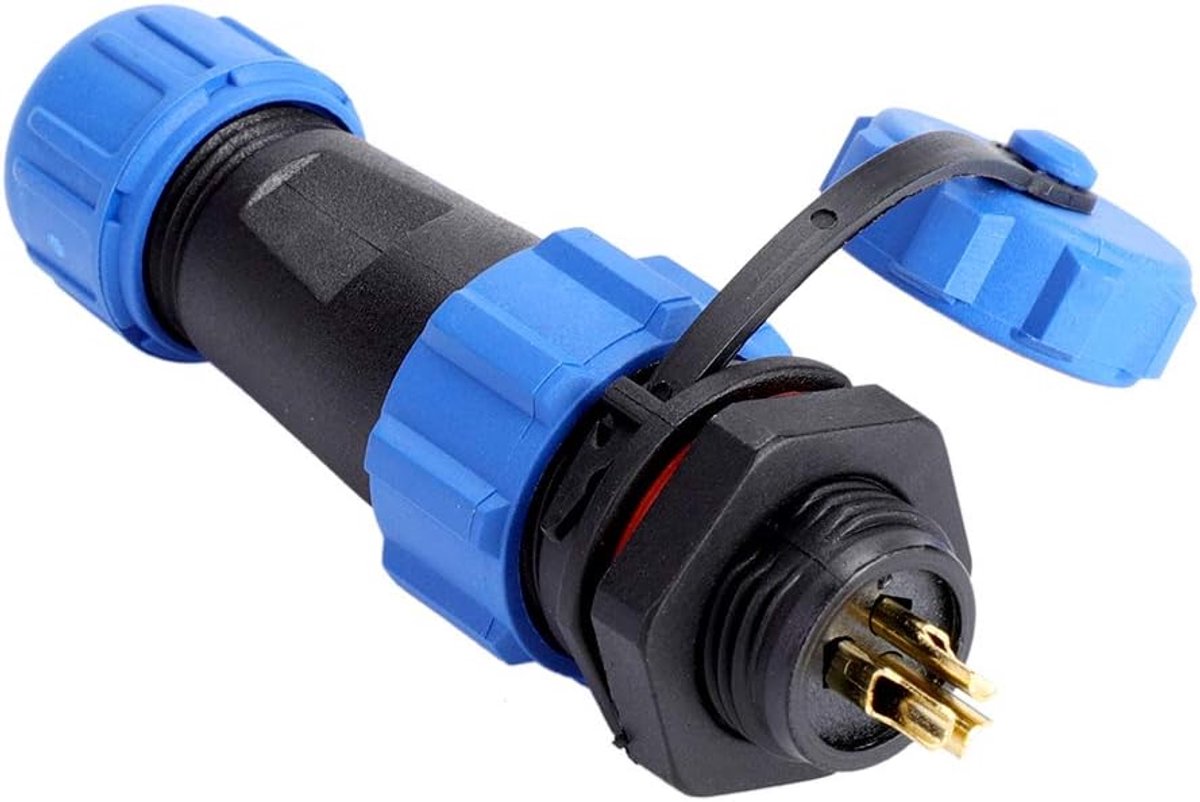 Connector IP67 SP13 2Pin/3Pin/4Pin/5Pin/6Pin/7Pin/9Pin Waterdichte Luchtvaart Connector(3-pins)