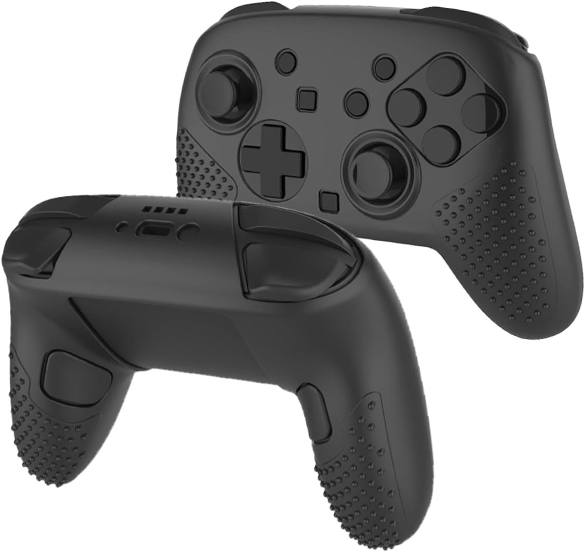 Hoes voor Nintendo Switch 2 Pro, anti-kras en stootvaste zachte siliconen beschermhoes voor Nintendo Switch 2 Pro - transparant wit