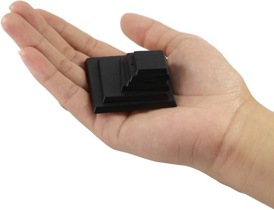 Rechthoek Vierkante Bases Gemengde Grootte Plastic Zwart voor Tafelspel Wargames voor Miniatuur Wargame (30 stks rechthoek) — afbeelding 4
