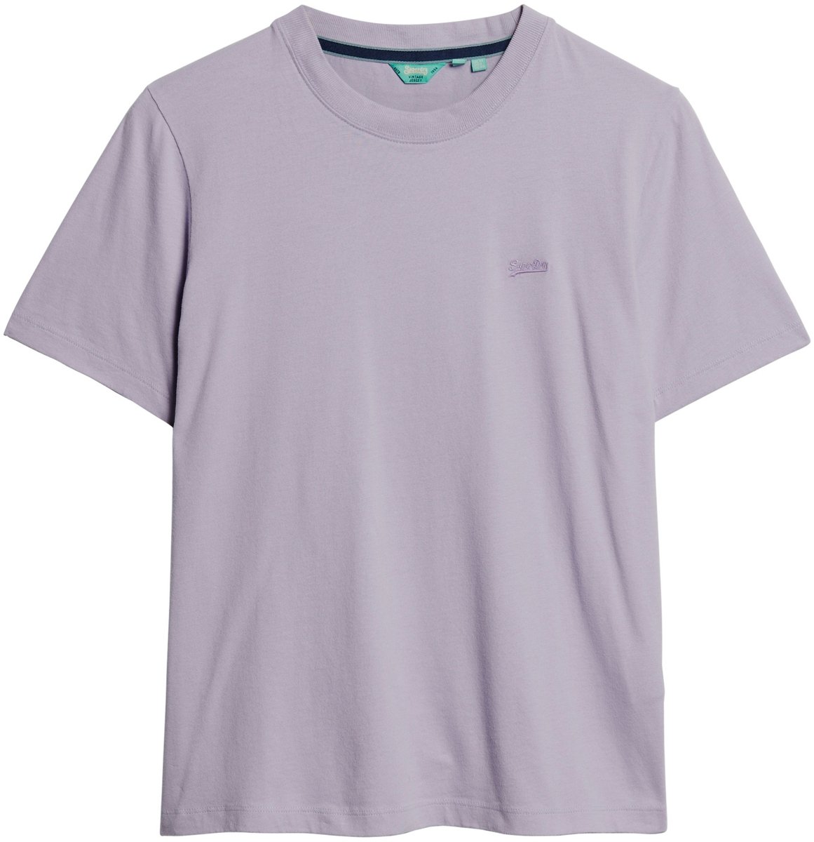 Superdry Geborduurd Vintage Logo T-shirt van biologisch katoen Dames T-shirts Paars