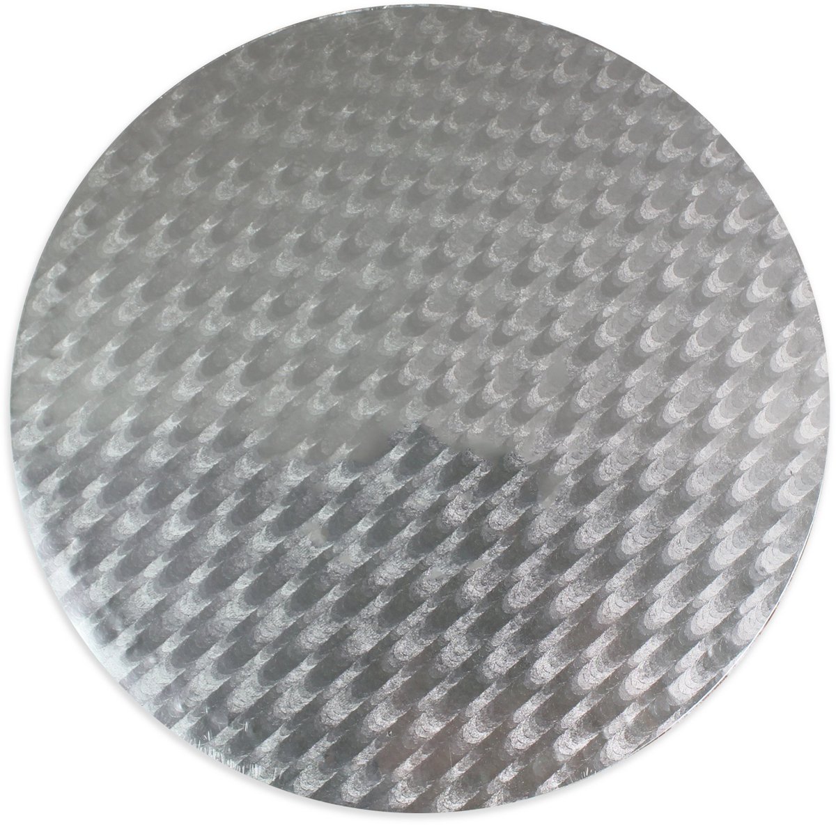 Ronde Tortenplaat 22 cm, Karton, Zilverkleurig