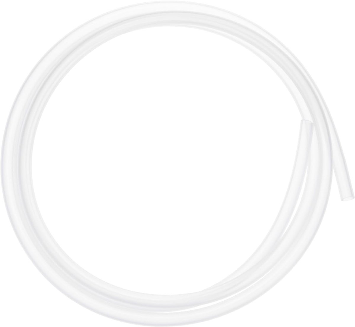 Siliconen buis, 3/16" (5 mm) ID x 9/32" (7 mm) OD siliconen rubberen vacuümbuis, 5 ft (1,5 M) hoge temperatuur waterluchtslangpijp voor pomp/vloeistofoverdracht, thuisbrouwen/wijnmaken