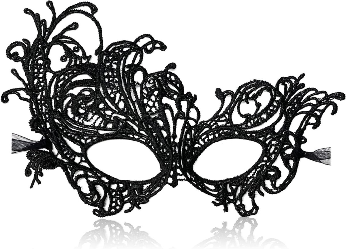 Damesoogmasker - Maskerbal Kant Oogmasker voor Carnaval - Vrouwen