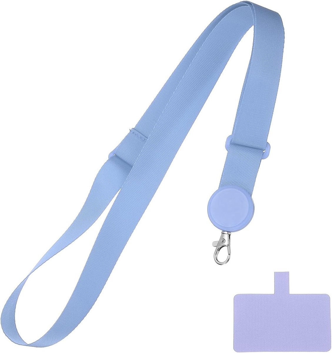 Smartphone-lanyard, verstelbare crossbody mobiele telefoon nekkoord lanyard met telefoon patches voor de meeste smartphones ID-badges sleutelhanger