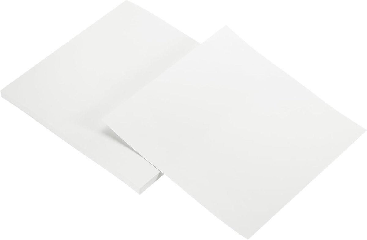 Kraftpapier, 29 x 29 cm, kraftpapier, kartonnen uitsparingen, voor kunstbenodigdheden, origami, papiercreatie, crèmewit