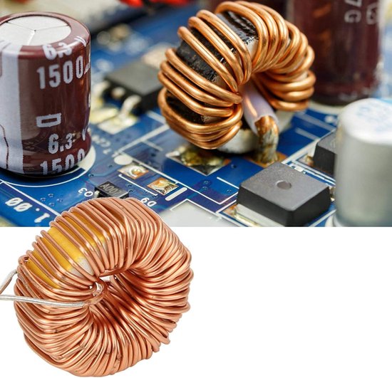 100Uh Toroïde Inductor Draad, 20Pcs 0.6mm Diameter Koperen Inductor Draad Wrap Inductie Spoelvervanging, Toroïde Kern Inductoren Voor Pcb Circuit Board — afbeelding 2