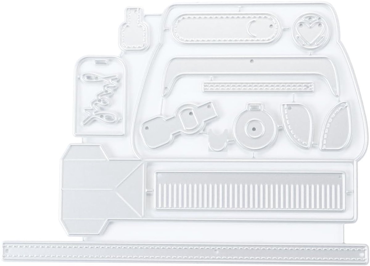 Handtas sjabloon, voor DIY scrapbooking fotoalbum decoratieve reliëfpapier snijmallen voor het maken van kaarten
