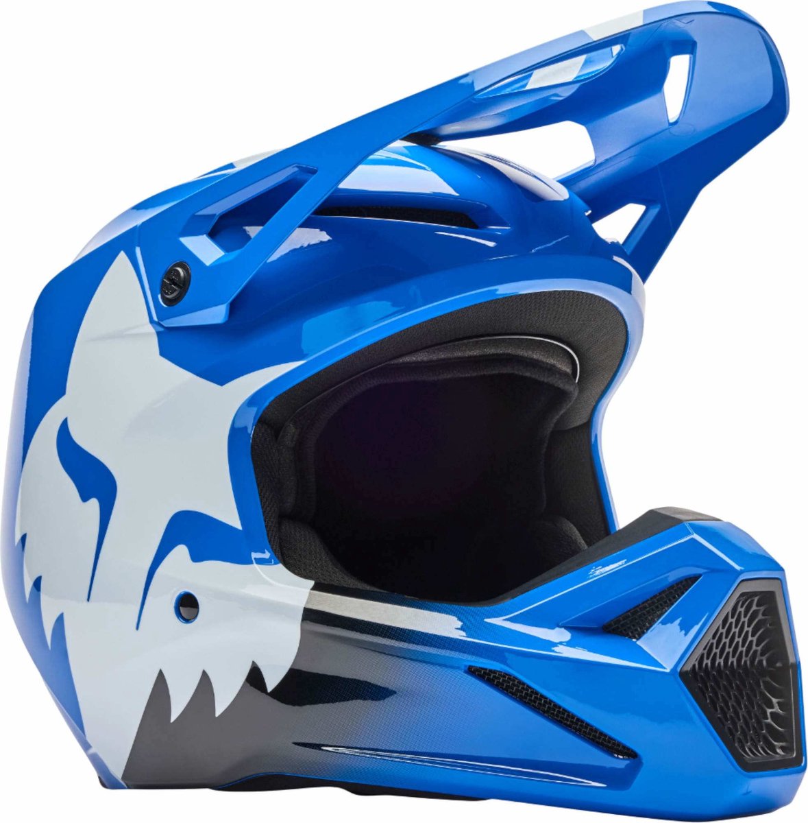 FOX V1 Shield Blauw Crosshelm - Helm