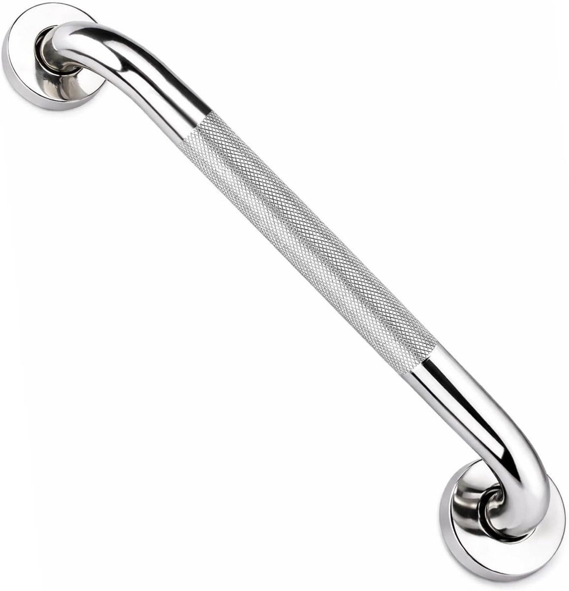 Badkamer Steunrail - Veiligheidshandgreep - Veiligheid Thuis - Antislip Ontwerp - 25 cm - Zilver