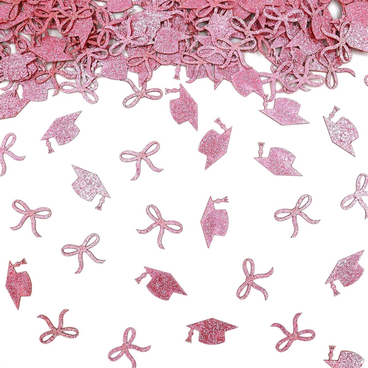 SolidKeus - 200 Stuks Roze Confetti Deko Set voor Feesten