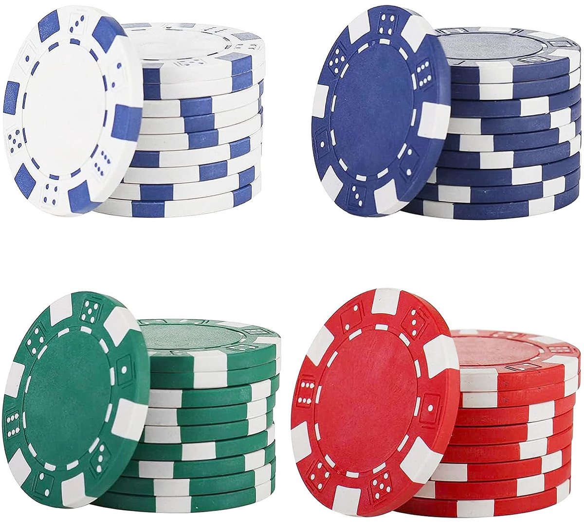 SolidKeus - Poker Case met 40 Stuks Poker Chips