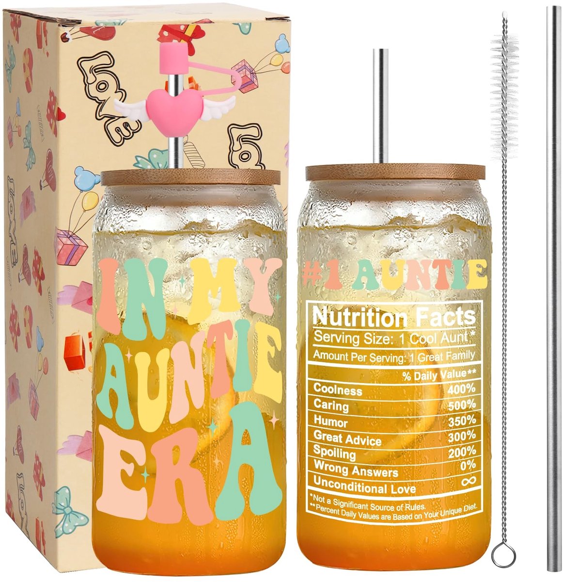 SolidKeus - 16oz Wifey Iced Coffee Cup met Deksel en Rietjes