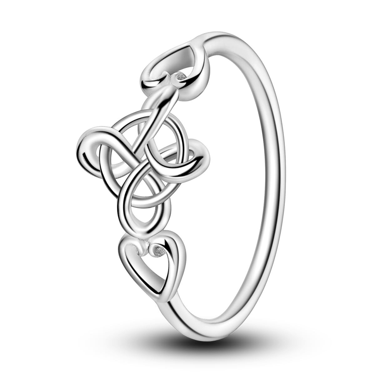 SolidKeus - Zilveren Eternity Ring met Zirconia voor Dames