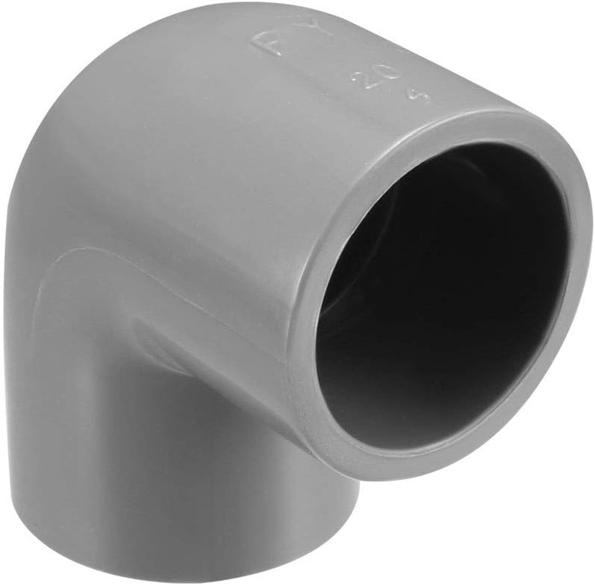 Map 20 mm 90 graden buisverbinder PVC grijs adapter hoekverbinding 5 stuks 20mm 90 Degree, 10 Pack