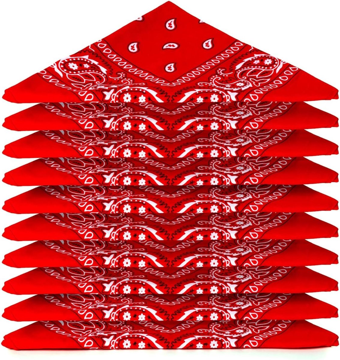 Stuks - Paisley Motief - 100% Katoen - Superieure Dikte - 20 Exclusieve Kleuren