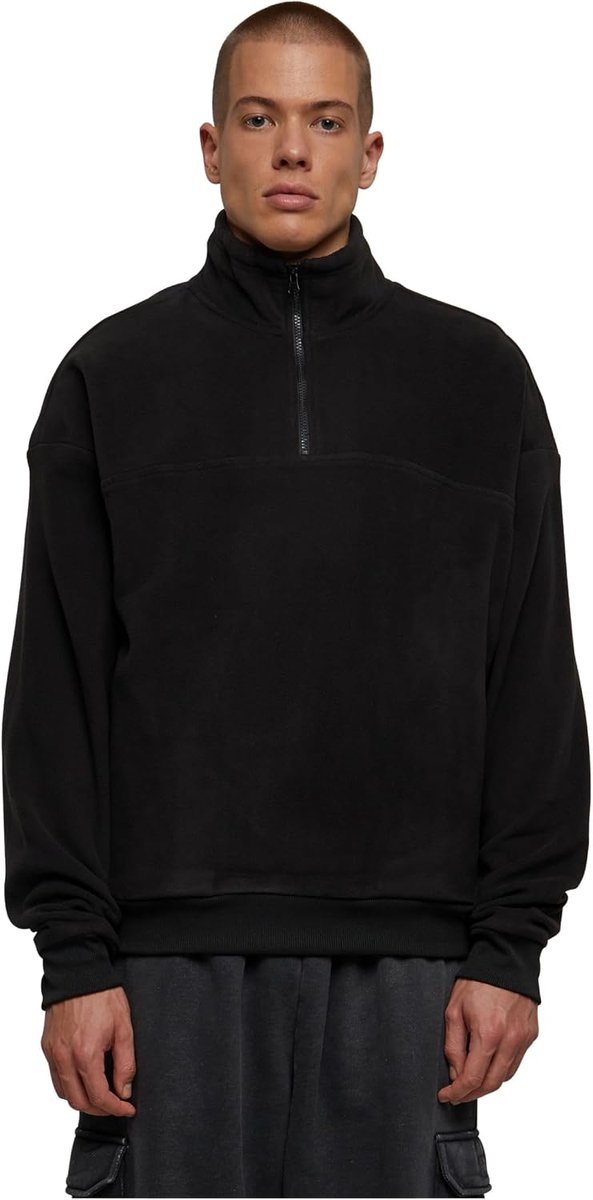 Classics Basic Polar Fleece Troyer Sweatshirts zand Basics