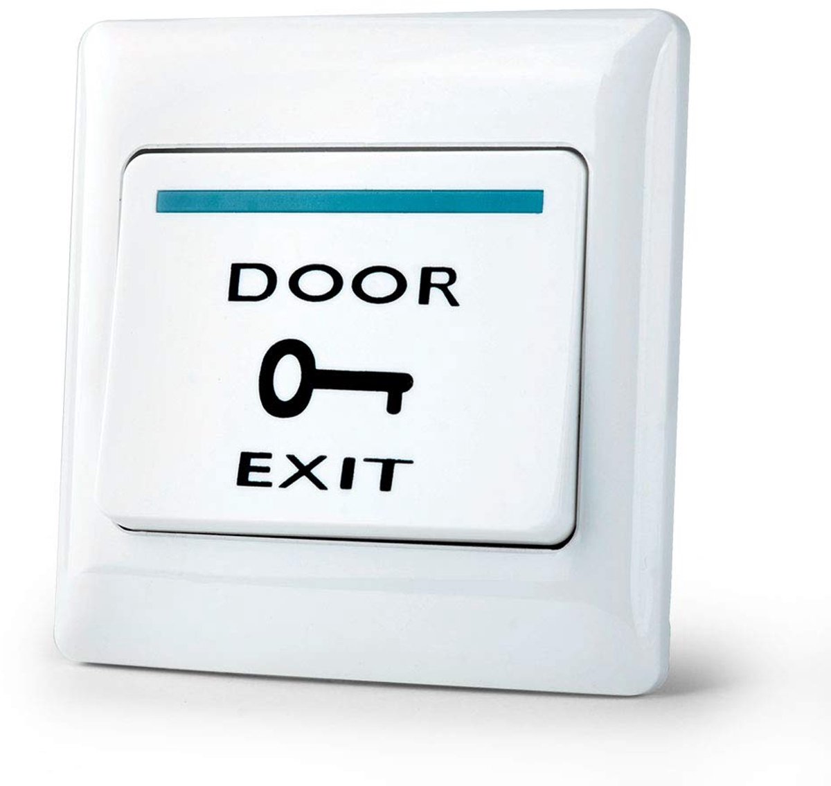 DC12V waterdichte deuruitgangsknop vrijgaveschakelaar NO/NC/COM uitgang drukknop om te beëindigen voor Home Lock System Deuruitgangsknop Schakelaar (E6)
