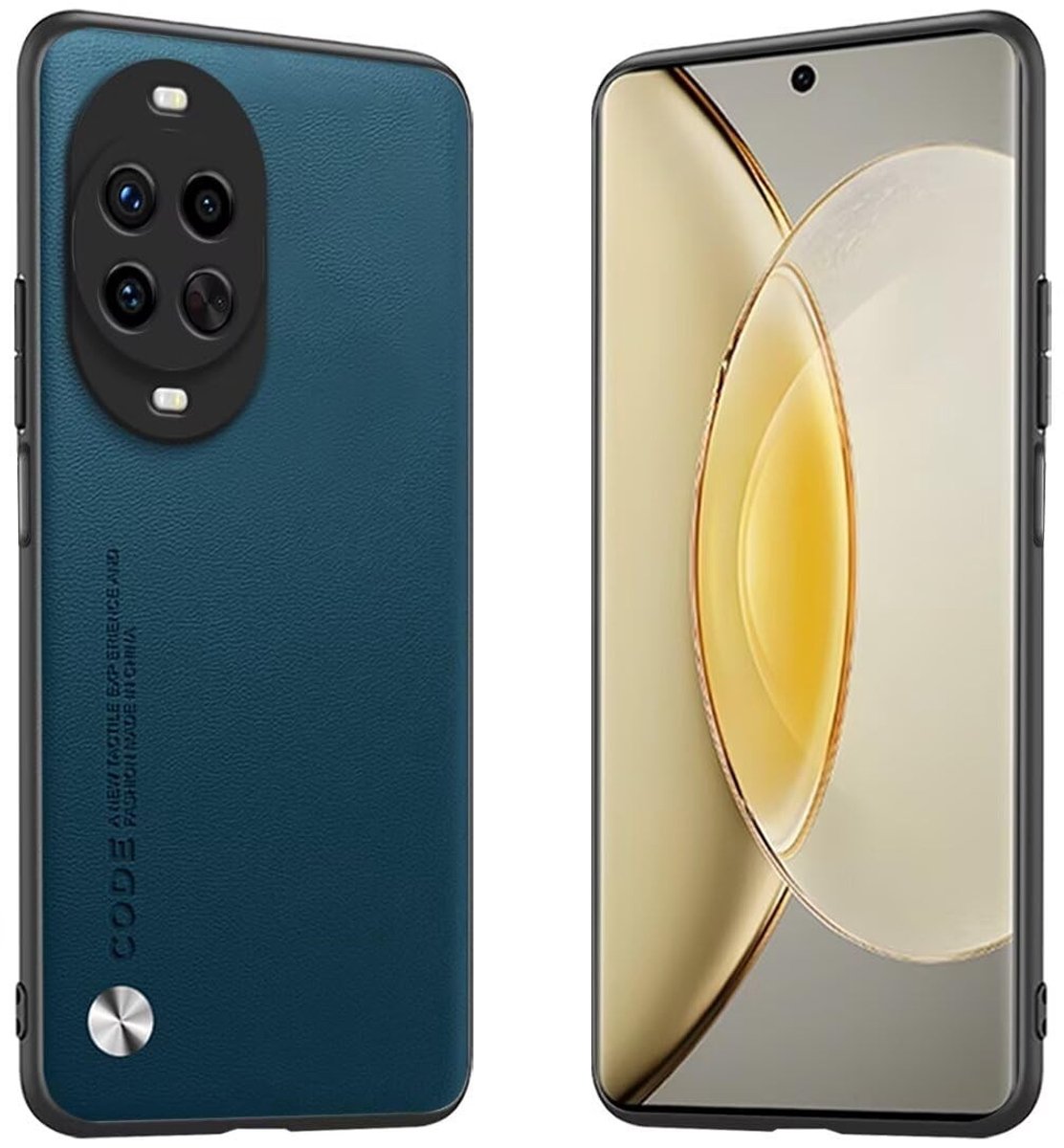 Omgoods - Beschermhoes voor Huawei Nova 14 Pro van Metallic Leer