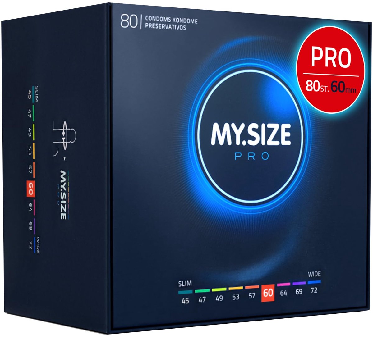 MY SIZE PRO | My Size Pro Condoms 60 Mm 80 Units