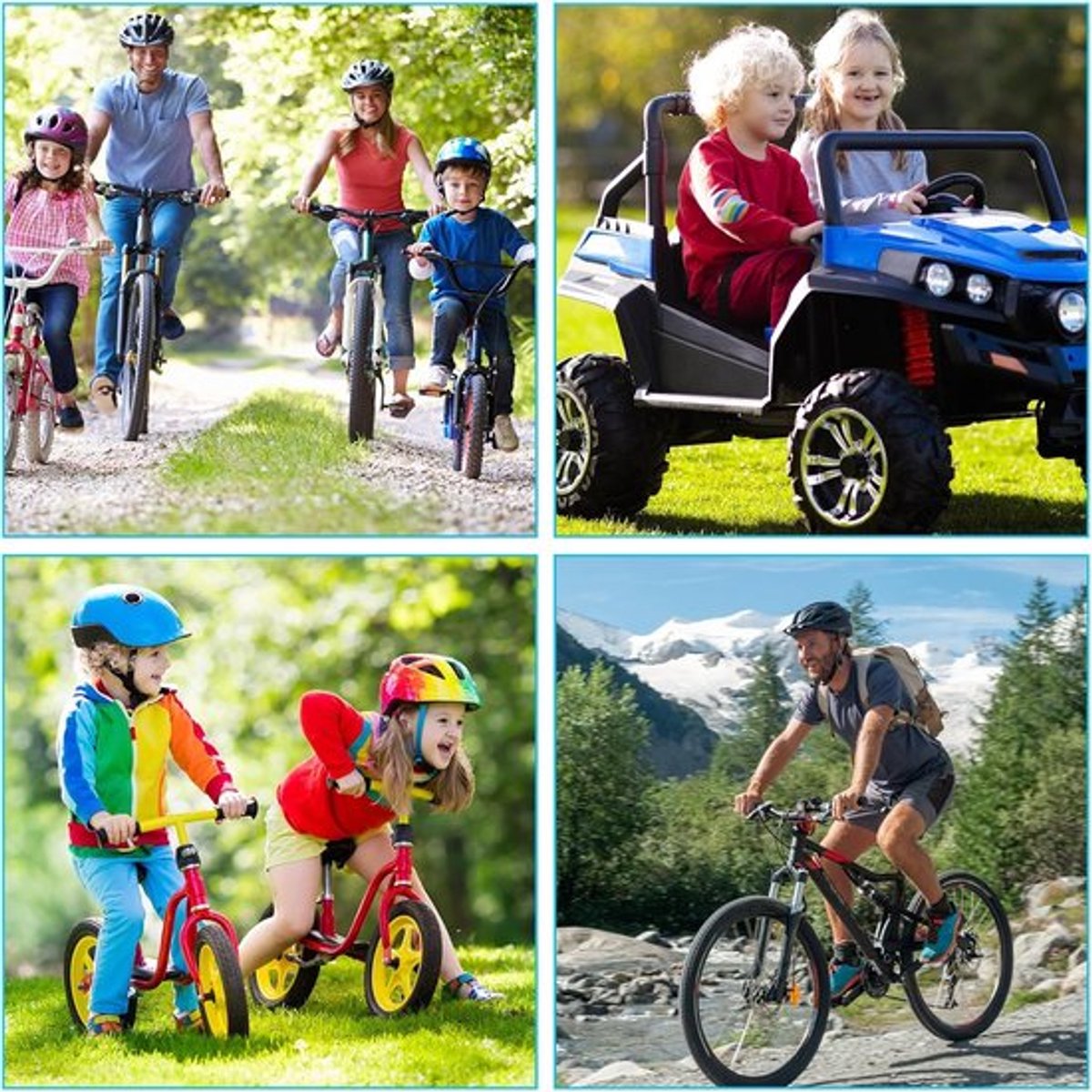 Fietsslot - Fietskettingslot - Fietsslot Anti-diefstal - 1,1m*11mm - Combinatieslot - Kabelslot - Slot - met 5-cijferige code - Inclusief beugel - Hoge beveiliging - Resetbaar slot - fietsaccessoires - voor fietsen, driewielers en scooters - blauw