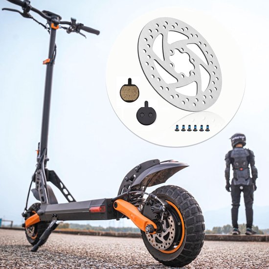 140 mm, remschijf elektrische step voor M365 elektrische scooter, remblok voor, compatibel met KUGOO M4/M4 Pro — afbeelding 4