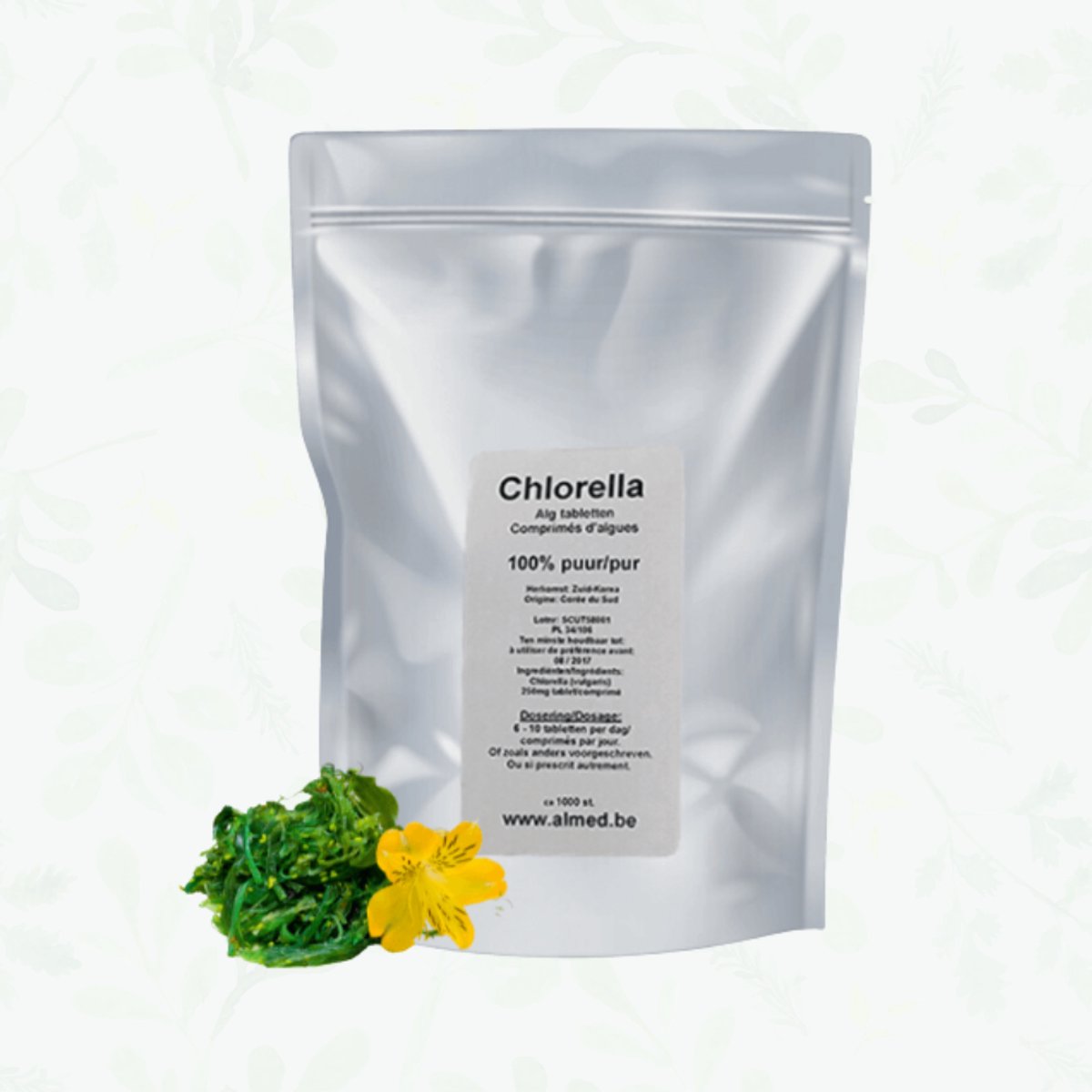 Fytobell Chlorella vulgaris 250 mg - 1000 tabletten