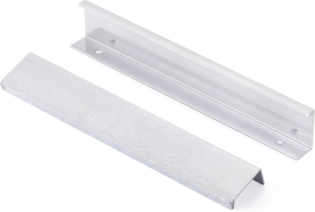 Meubelgrepen, ladegrepen, kastgrepen, handgrepen voor keukenkasten, keukengrepen, roestvrij staal, aluminium, deurgrepen, 10 stuks