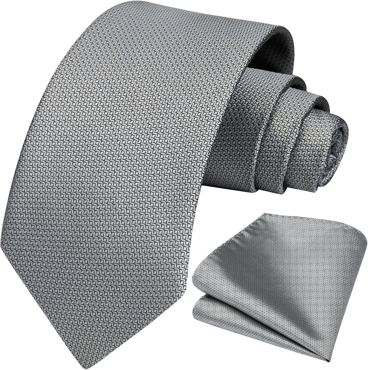 Herenstropdas en foto pocket formele stropdassen set voor business bruiloft zakdoek voor mannen